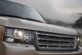 Range Rover Autobiography beige phare avant 2