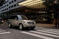 Range Rover beige 3/4 avant droit 