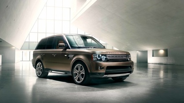 Range Rover Sport 2012 beige 3/4 avant droit