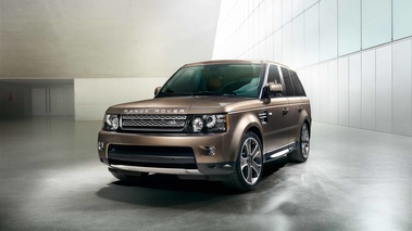 Range Rover Sport 2012 beige 3/4 avant gauche