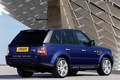 Range Rover Sport HSE bleu 3/4 arrière droit 