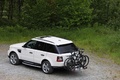 Range Rover Sport Supercharged blanc 3/4 arrière gauche vue de haut