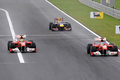 Hongrie 2011 Ferrari et Red Bull