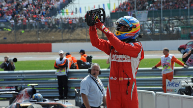 Silverstone 2011 Alonso volant Ferrari