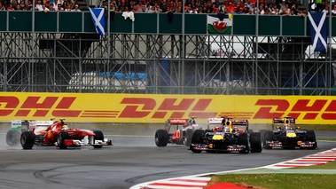 Silverstone 2011 départ