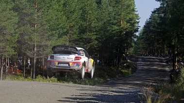 Finlande 2011 Loeb 3/4 arrière