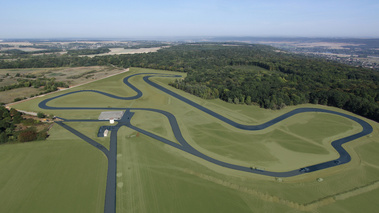 Tracé du circuit de l'Eure - vue de haut