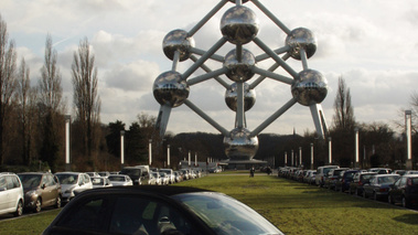 Abarth 500C - Bruxelles - Atomium 1