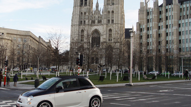 Abarth 500C - Bruxelles - Saint Michel et Gudule