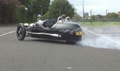 Morgan 3 Wheeler Burnout