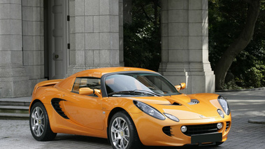 Lotus Elise SC orange 3/4 avant D