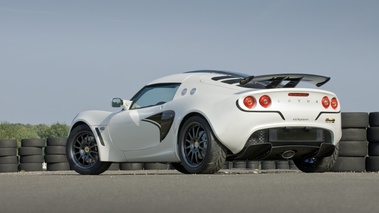 Lotus Exige Cup blanche 3/4 arrière G