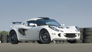 Lotus Exige Cup blanche 3/4 avant D