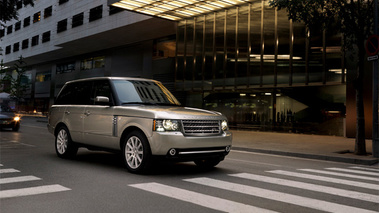 Range Rover 2009 doré 3/4 avant D