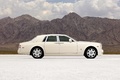 Rolls Royce Phantom blanche profil