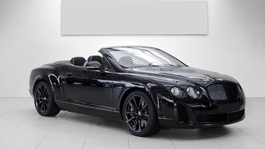 BENTLEY Continental Supersports 2011 - Vue 3/4 avant droit décapoté