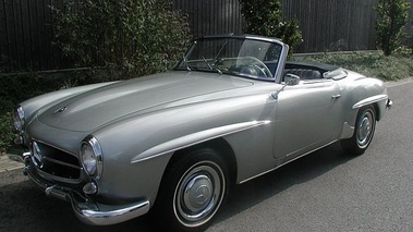 MERCEDES BENZ 190 SL Roadster 1961 - Vue 3/4 avant gauche