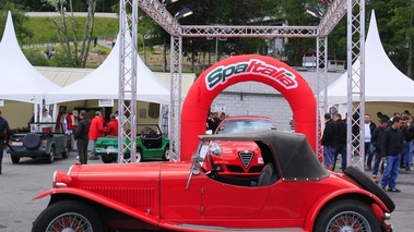 Spa Italia 2010 Alfa- Romeo rouge.