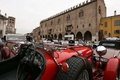 Alfa Romeo 8C, rouge, habitacle, parc fermé