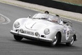 Porsche 356 Speedster, gris, action, 3-4 avd