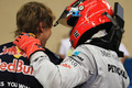 Abou Dhabi 2010 Vettel et Schumacher