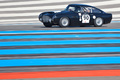 10 000 Tours du Castelet 2011 - Aston Martin DB4 GT noir 3/4 avant gauche filé