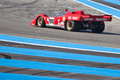 10 000 Tours du Castelet 2011 - Ferrari 512M rouge 3/4 arrière gauche filé penché