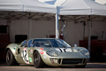 10 000 Tours du Castelet 2011 - Ford GT40 vert 3/4 avant droit