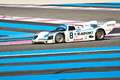 10 000 Tours du Castelet 2011 - Porsche 962 blanc 3/4 avant gauche filé