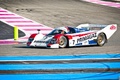 10 000 Tours du Castellet 2012 - Porsche 956 blanc/rouge 3/4 avant gauche