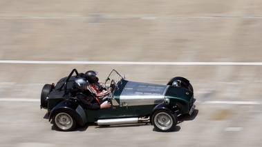 Autodrome Héritage Festival 2012 - Caterham Super 7 vert filé