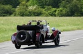 Autodrome Héritage Festival 2012 - Delage bordeaux 3/4 arrière droit filé