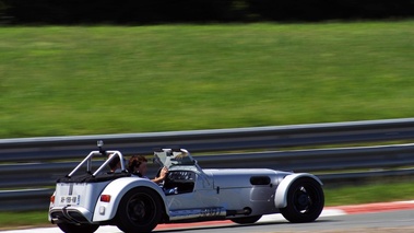 Autodrome Héritage Festival 2012 - Donkervoort S8 AT gris 3/4 arrière droit filé