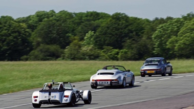 Autodrome Héritage Festival 2012 - Donkervoort S8 AT gris 3/4 arrière droit filé