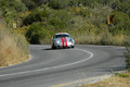 Porsche 356, gris, action face