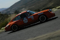 Porsche 911, orange, action profil drt