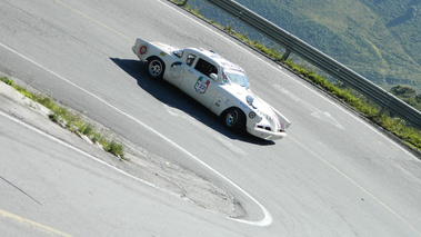 Studebaker, blanc, action profil drt