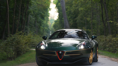 Alfa Romeo Disco Volante 2012 vert 3/4 avant gauche 