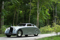 Chantilly Arts & Elégance 2015 - Avions-Voisin C28 Aérosport gris 3/4 avant gauche