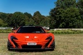 Chantilly Arts & Elégance 2016 - McLaren P1 GTR orange mate face avant