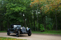 Chantilly Arts & Elégance 2017 - Alfa Romeo 6C 1750 Zagato Spyder noir 3/4 avant droit