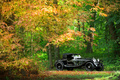 Chantilly Arts & Elégance 2017 - Alfa Romeo 6C 1750 Zagato Spyder noir 3/4 avant droit