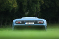 Chantilly Arts & Elégance 2017 - Bugatti EB110 bleu face arrière