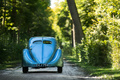Chantilly Arts & Elégance 2017 - Bugatti Type 57SC Atlantic bleu face arrière