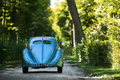 Chantilly Arts & Elégance 2017 - Bugatti Type 57SC Atlantic bleu face arrière