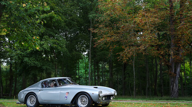 Chantilly Arts & Elégance 2017 - Ferrari 250 GT SWB gris 3/4 avant droit