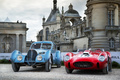 Chantilly Arts & Elégance 2017 - Ferrari 250 Testa Rossa rouge & Bugatti Type 57SC Atlantic 