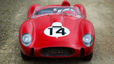 Chantilly Arts & Elégance 2017 - Ferrari 250 Testa Rossa rouge face avant