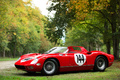 Chantilly Arts & Elégance 2017 - Ferrari 250P rouge 3/4 avant gauche