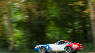 Chantilly Arts & Elégance 2017 - Ferrari 365 GTC/4 Daytona Gr. IV 3/4 arrière gauche filé